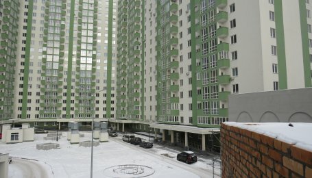 Динаміка будівництва житлового комплексу «Герцен Парк» станом на 25 січня 2018 року