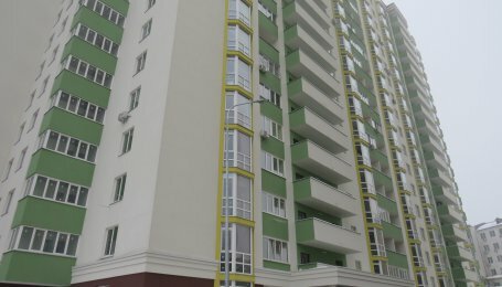 Динамика строительства жилого комплекса «Герцен Парк» по состоянию на 13 марта 2018 года (секция 3-5)
