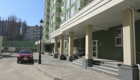 Динаміка будівництва житлового комплексу «Герцен Парк» станом на 12 квітня 2018 року 