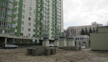 Динаміка будівництва житлового комплексу «Герцен Парк» станом на 6 лютого 2018 року (2 будинок)